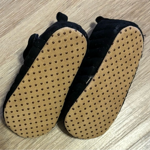 Old Navy NWOT Baby Girl Winter Boot Shoe Bundle Black Tan Size 6-12 months - Picture 5 of 16